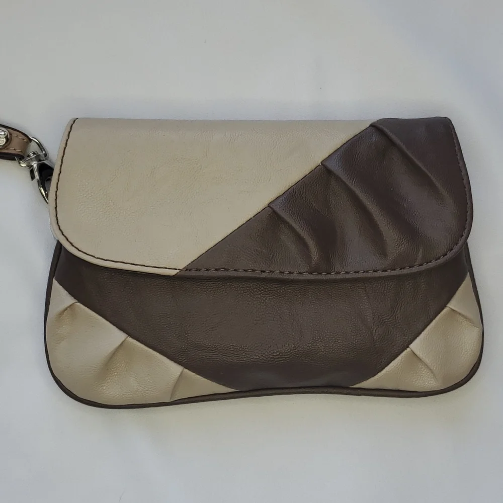 NWT NY&Co Brown Clutch
